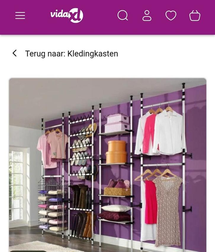 vidaXL kastsysteem, Huis en Inrichting, Kasten | Stellingkasten, Nieuw, Ophalen