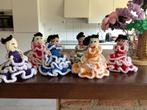 Gehaakte eierwarmers Flamenco popjes, Hobby en Vrije tijd, Breien en Haken, Ophalen of Verzenden, Nieuw, Haken, Overige typen