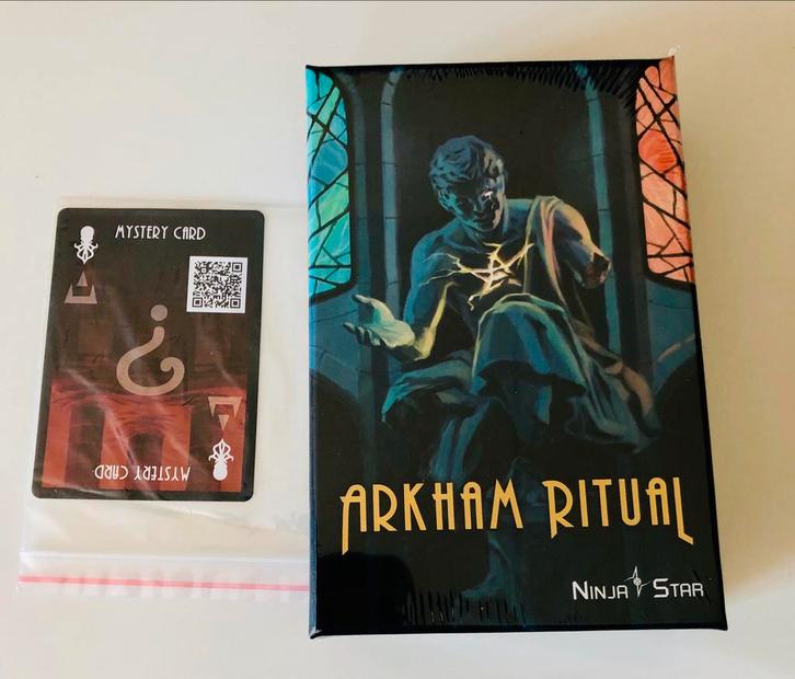 Arkham Ritual Kickstarter - Nieuw!, Hobby en Vrije tijd, Gezelschapsspellen | Bordspellen, Nieuw, Een of twee spelers, Drie of vier spelers