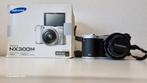 Digitale foto camera Samsung NX 300 M en Samsung Lens 50-200, Spiegelreflex, Nieuw, 4 t/m 7 keer, Samsung