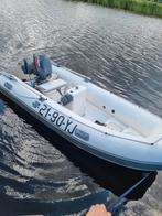 Leuke rib met 25 pk autolube yamaha., Watersport en Boten, Rubberboten, Gebruikt, Benzine, Minder dan 70 pk, Overige materialen