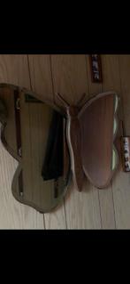 Nostalgische Vlinderspiegel te koop!, Minder dan 50 cm, Gebruikt, Ophalen of Verzenden, Minder dan 100 cm