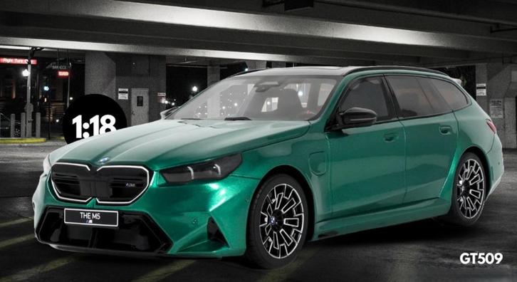 BMW M5 Touring 2024 GT Spirit nieuw 1/18 PROMO, Hobby en Vrije tijd, Modelauto's | 1:18, Nieuw, Auto, Overige merken, Ophalen of Verzenden