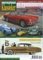 OK 11 2014 : Maserati 3500 GT - Mercedes Benz 170 - Packhard, Gelezen, Ophalen of Verzenden, Algemeen, Onschatbare Klassieker