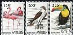 Nederlandse antillen nvph 1149/1158 Postfris fauna, vogels, Postzegels en Munten, Postzegels | Nederlandse Antillen en Aruba, Verzenden