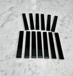 Nieuw Listello Z-540 tegel  20 cm X 2,5 cm  Zwart   13 stuks, Doe-het-zelf en Verbouw, Tegels, Nieuw, Minder dan 5 m², Wandtegels