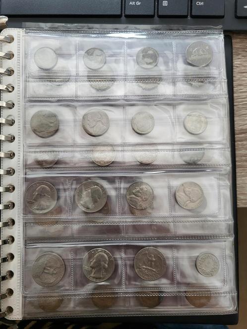 Wereldmuntencollectie in album meer dan 100 munt, Postzegels en Munten, Munten en Bankbiljetten | Verzamelingen, Ophalen of Verzenden
