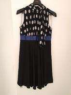 Steps jurk. Zwart, wit en blauw. Maat 42., Zwart, Maat 42/44 (L), Ophalen of Verzenden, Zo goed als nieuw