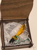 Amber Zwaard met Fossiel - Handgemaakt Meesterwerk, Ophalen of Verzenden