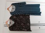 King Louie top en polkadot jurk L 40  12,50 samen, Maat 42/44 (L), Ophalen of Verzenden, Zo goed als nieuw, Korte mouw