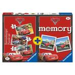 Cars Memory + Puzzel 2 in 1 NIEUW, ., Nieuw, Ophalen of Verzenden, .