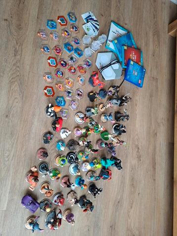 Disney Infinity Lot - Figuren, Power Discs, Games beschikbaar voor biedingen