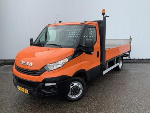 Iveco Daily 35C14 2.3 375 Pick Up & LaadLift Airco Navi Trek, Auto's, Bestelauto's, Bedrijf, Te koop, ABS, Alarm, Centrale vergrendeling