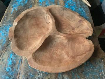 Houten Schaal/Borrelplank - Kerstdecoratie beschikbaar voor biedingen