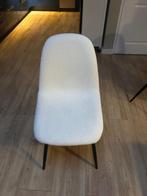 4 Eetkamer stoelen zo goed als nieuw in het wit, Ophalen, Wit, Zo goed als nieuw, Vier