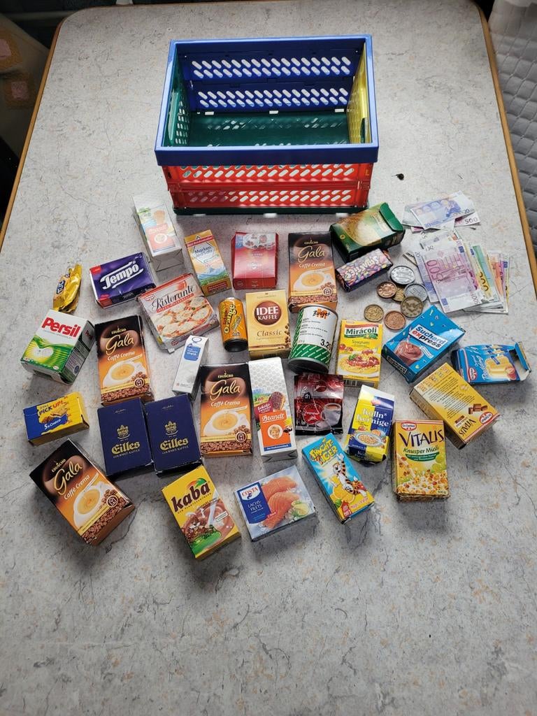 Miniatuur Boodschappen Collectie, Ophalen of Verzenden, Gebruikt