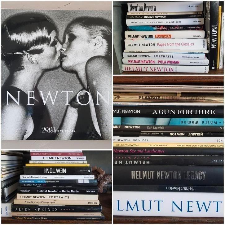 Grote privé collectie Helmut Newton boeken, Boeken, Kunst en Cultuur | Fotografie en Design, Zo goed als nieuw, Fotografen, Ophalen