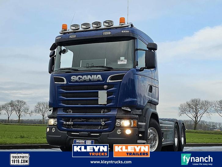 SCANIA R580 6x4 v8 ret. pto. hyd, Auto's, Vrachtwagens, Bedrijf, Te koop, ABS, Airconditioning, Centrale vergrendeling, Cruise Control