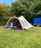 Redwood maclura 390 4-persoons tent, ruim en hoog, Ophalen, Gebruikt, Tot en met 4