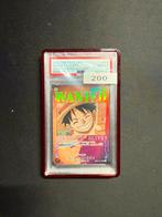 Wanted luffy psa 10, Ophalen of Verzenden, Zo goed als nieuw