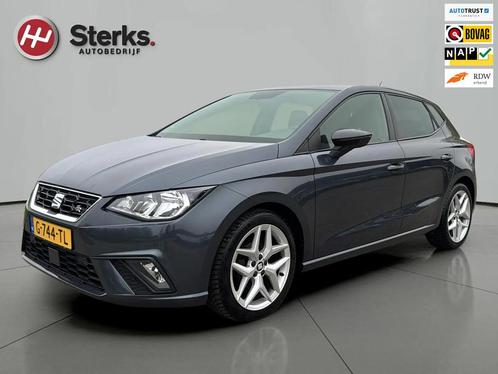 Seat Ibiza 1.0 TSI FR CARPLAY CLIMAAT CONTROL 17"LM VELGEN C, Auto's, Seat, Bedrijf, Te koop, Ibiza, ABS, Achteruitrijcamera, Airbags