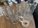Bierpullen Erdinger, Brand Weizen & Bacardi Oakheart, Ophalen, Glas of Glazen, Gebruikt, Glas