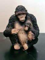 Beeld aap met jong, Ophalen of Verzenden, Zo goed als nieuw, Dier