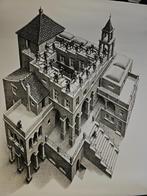 M.C. Escher  Ascending and Descending 1960, Antiek en Kunst, Ophalen