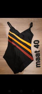 badpak maat 40, Ophalen, Zo goed als nieuw, Zwart, Badpak