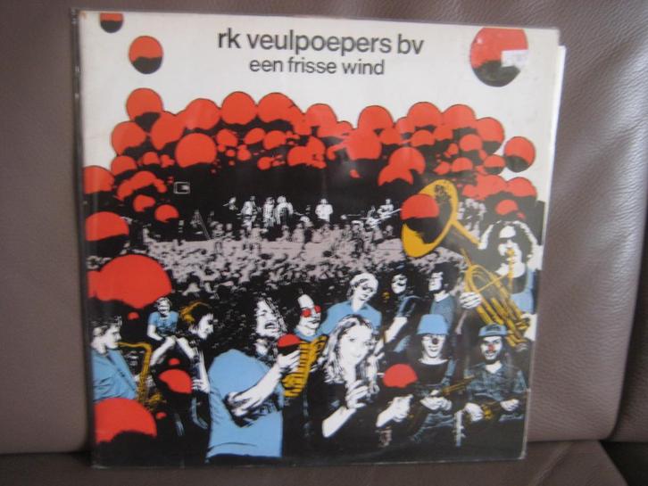 Rk Veulpoepers Bv* – Een Frisse Wind, Cd's en Dvd's, Vinyl | Nederlandstalig, Zo goed als nieuw, Levenslied of Smartlap, 12 inch