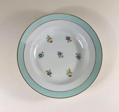 K & G Lunéville demi porcelaine diep bord soepbord 1892-1960, Antiek en Kunst, Antiek | Servies los, Ophalen of Verzenden