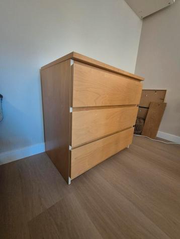 Malm ladekast 3 lades - afbeelding 2
