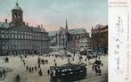 Amsterdam  Dam met Kon. Paleis, Verzamelen, Ophalen of Verzenden, Voor 1920, Gelopen, Noord-Holland