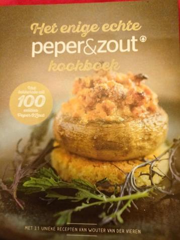 het enige en echte peper en zout kookboek beschikbaar voor biedingen