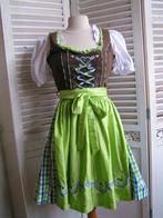tiroler dirndl jurk,blouse en schort maat 32 nr QQ 803, Carnaval, Verzenden, Lekra, Kleding
