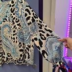 Herzen’s Angelegenheit zijden designer blouse maat 40 49741, Kleding | Dames, Maat 38/40 (M), Blauw, ., Ophalen of Verzenden