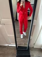 Super gaaf rood pak van Nikkie, jasje mt 36 en broek mt 38., Kleding | Dames, Jasjes, Kostuums en Pakken, Kostuum of Pak, Ophalen of Verzenden