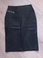 Drole de copine paris - rok - zwart - leather look - maat S, Zwart, Ophalen of Verzenden, Knielengte, Maat 36 (S)