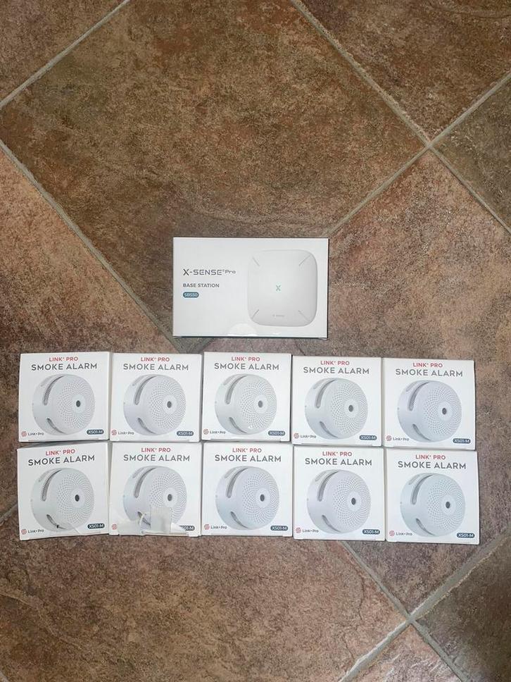 X-Sense Link+ Pro bundel – XS01, Doe-het-zelf en Verbouw, Alarmsystemen, Nieuw, Detector, Sensor of Melder, Rook, Ophalen