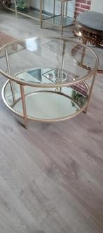 salontafel goud, 100 tot 150 cm, Minder dan 50 cm, Rechthoekig, 50 tot 100 cm