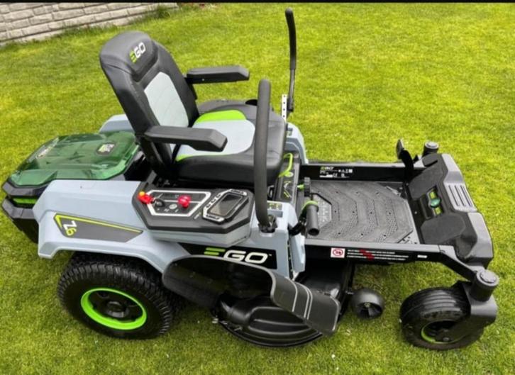 EGO Z6 Zero Turn Zitmaaier - Accu, Tuin en Terras, Grasmaaiers, 50 cm of meer, Ophalen
