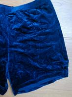 Tema turn blauw velours turnbroek gymbroek gym gymnastics, Kindermaat 146 t/m 176, Ophalen of Verzenden, Nieuw, Turnbroekje
