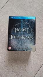 The Hobbit & Lord of the Rings Boxset Blu-ray, Ophalen of Verzenden, Nieuw in verpakking, Science Fiction en Fantasy, Boxset