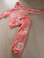 Roze bloemen trainingspak, Verzenden, Zo goed als nieuw, Maat 34 (XS) of kleiner, Roze