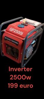 Generator inverter 2500w stabilestroom voor huis viertakt, Doe-het-zelf en Verbouw, Aggregaten, Ophalen, Nieuw, Minder dan 5 kVA