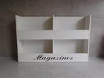 Magazine Rek 46x30x8 Wit MDF, Ophalen of Verzenden, Zo goed als nieuw