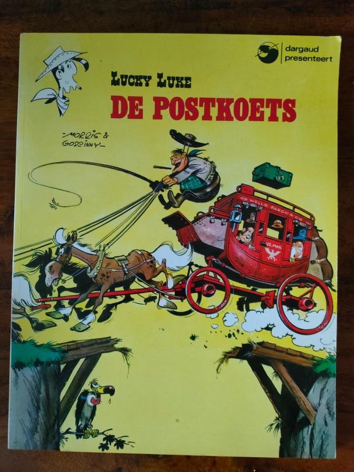 LUCKY LUKE Dargaud-uitgaven (zie lijst) (jfb-luck), Boeken, Stripboeken, Gelezen, Meerdere stripboeken, Ophalen of Verzenden