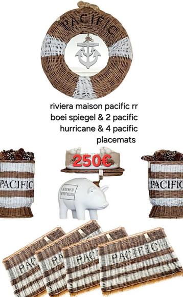 * Mirror * Rivièra maison pacific set zie omschrijving  beschikbaar voor biedingen