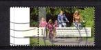 gestempelde zegel Jaar 2014:  Willem en Maxima met tab, Postzegels en Munten, Postzegels | Nederland, Ophalen of Verzenden, Na 1940