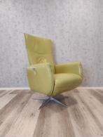 Hjort Knudsen leren design relax fauteuil handmatig, Ophalen of Verzenden, Zo goed als nieuw, Nvt, Nvt